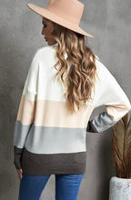 Ultra Soft Color Block Sweater