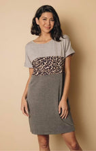 Leopard Tshirt Dress