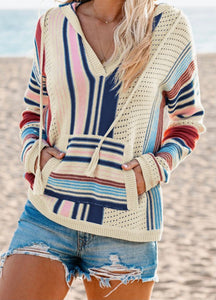 Multistripe Sweater Pullover