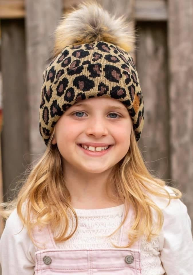 Youth Leopard Hat