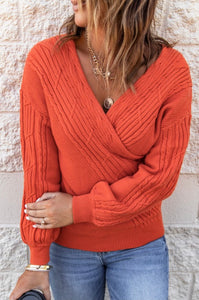 Cross Front Sweater