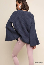 Dramatic Bell Sleeve Sweater