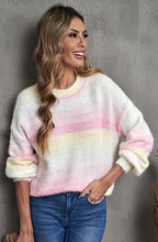 Ultra Soft Pastel Mohair Sweater