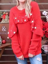 Red Sparkle Sweater